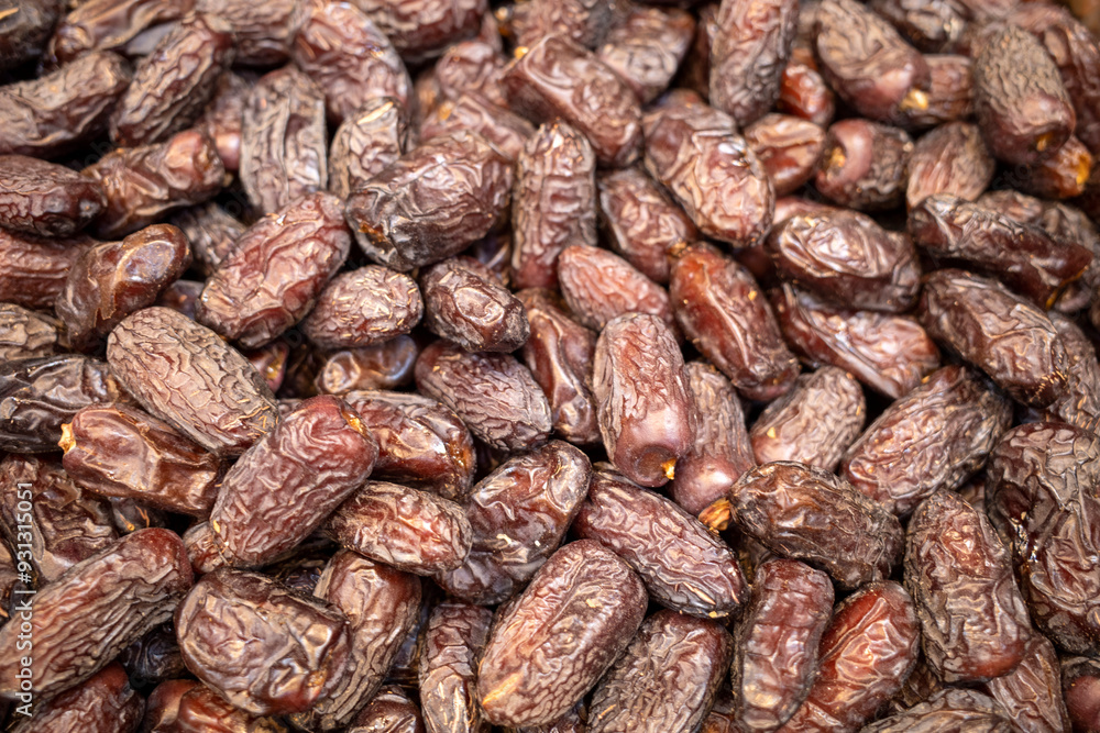 Sweet dates fruit in Dates Shop, Makkah City, Saudi Arabia in hajj season Sweet dates fruit in Dates Shop, Makkah City, Saudi Arabia in hajj season