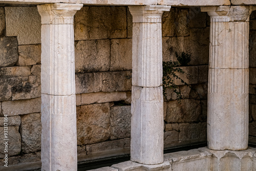 Ancient Temple, Nymphaeum of Antoninus Pius  photo