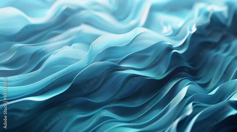 Abstract flowing waves in shades of blue create a tranquil and soothing atmosphere, perfect for backgrounds and modern designs. Abstract flowing waves in shades of blue create a tranquil and soothing atmosphere, perfect for backgrounds and modern designs.