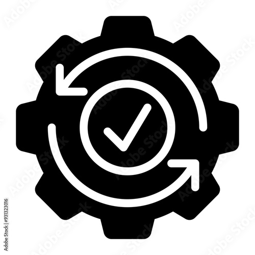 reliability engineering, reliability, engineering, availability, machine, system engineering glyph or solid icon
