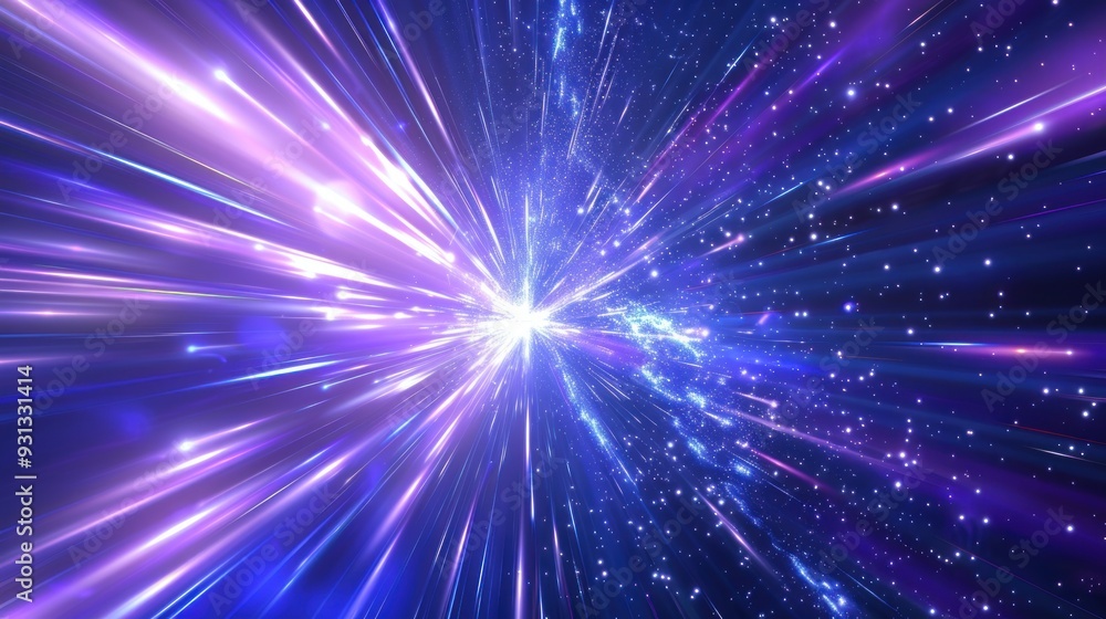 Cosmic Explosion of Light and Color Cosmic Explosion of Light and Color