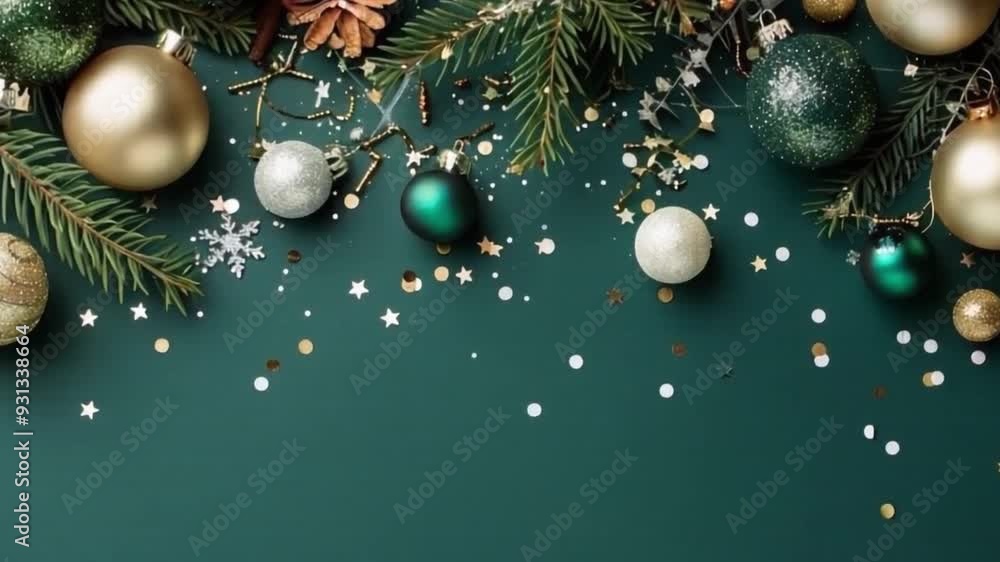 christmas tree with balls christmas tree with balls
