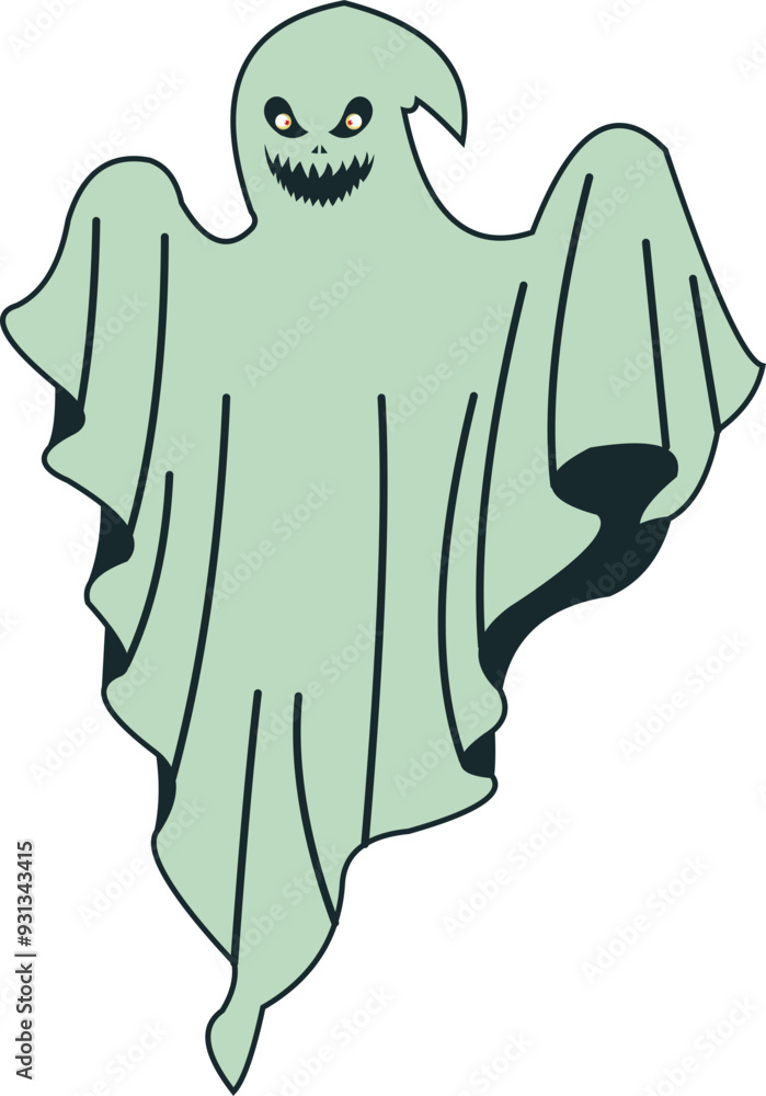 Hand Drawn Halloween Ghost Hand Drawn Halloween Ghost