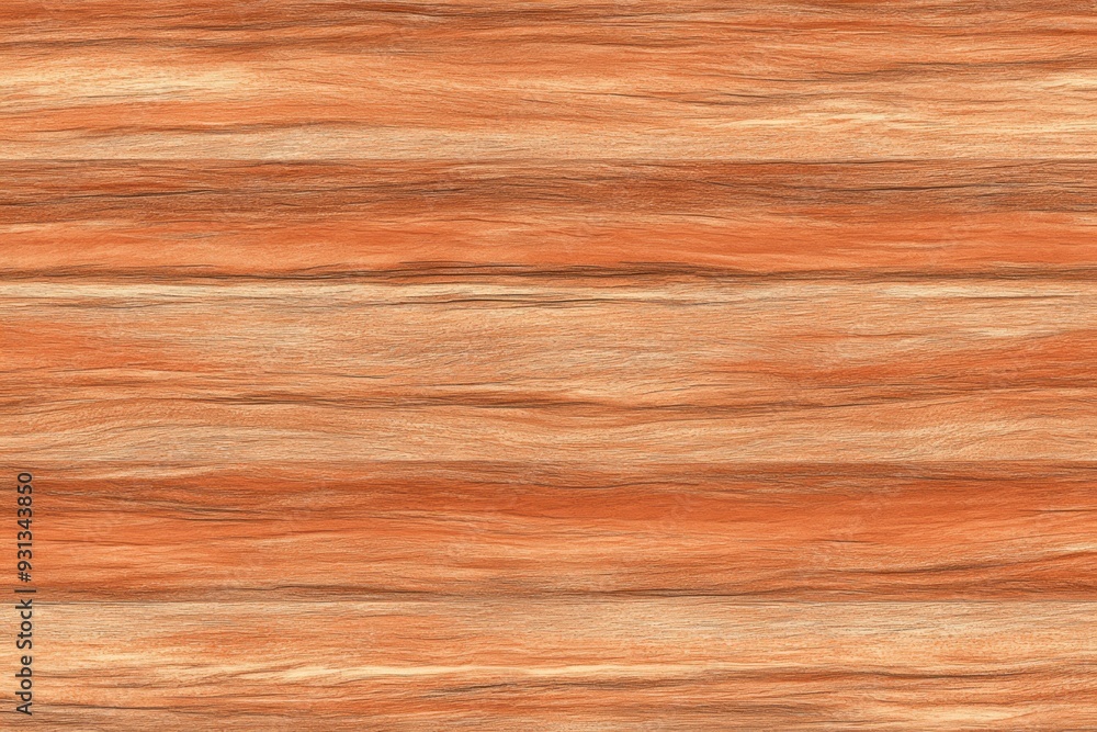 Fototapeta premium Warm wooden texture with natural wood grain patterns