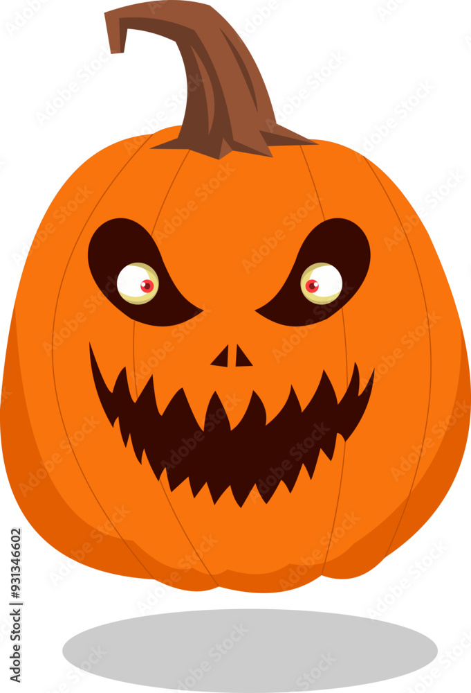 Fototapeta premium Halloween Pumpkin Ghost