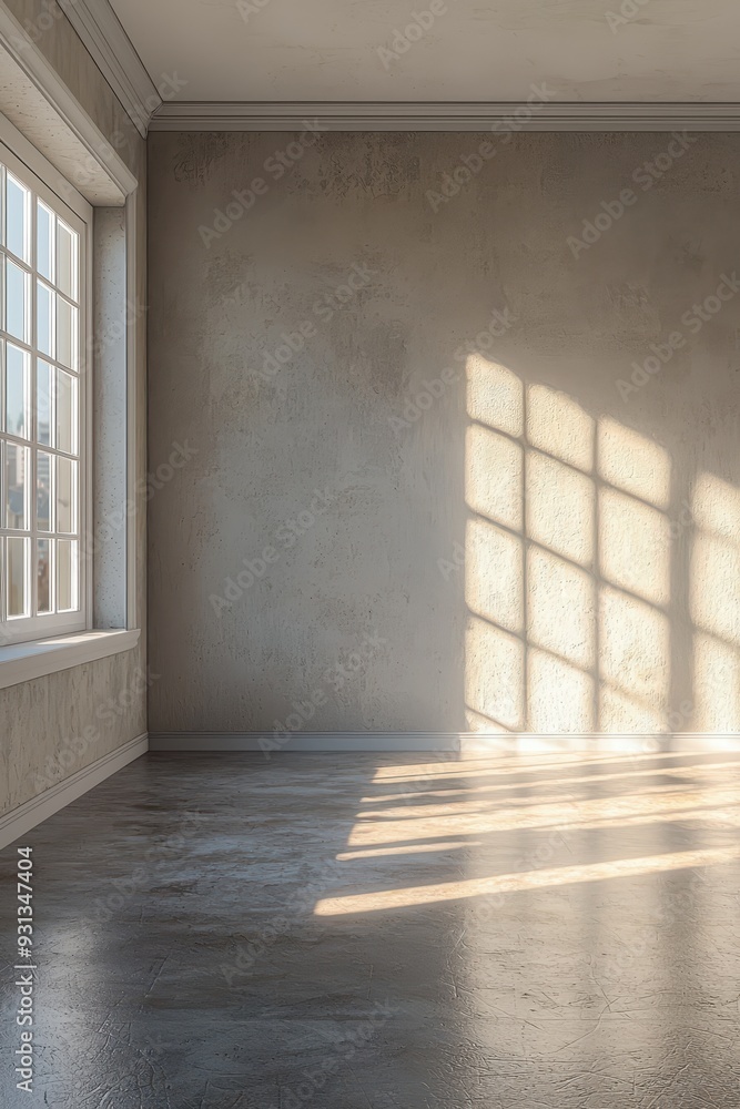 Obraz premium 3d rendering of empty room