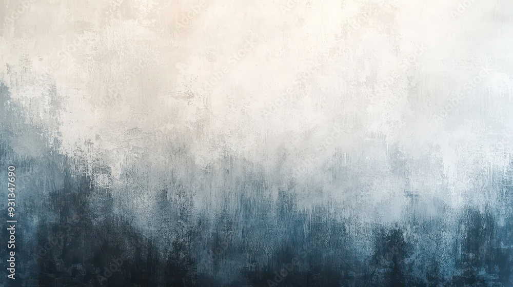 Obraz premium A blurred, textured background with faded shades of gray and blue