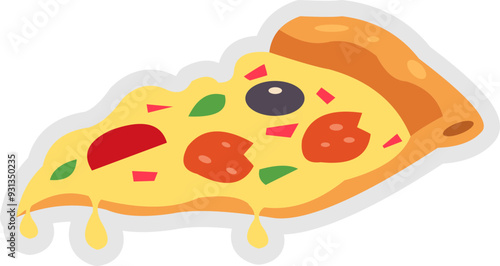 Fast Food Icon Sticker