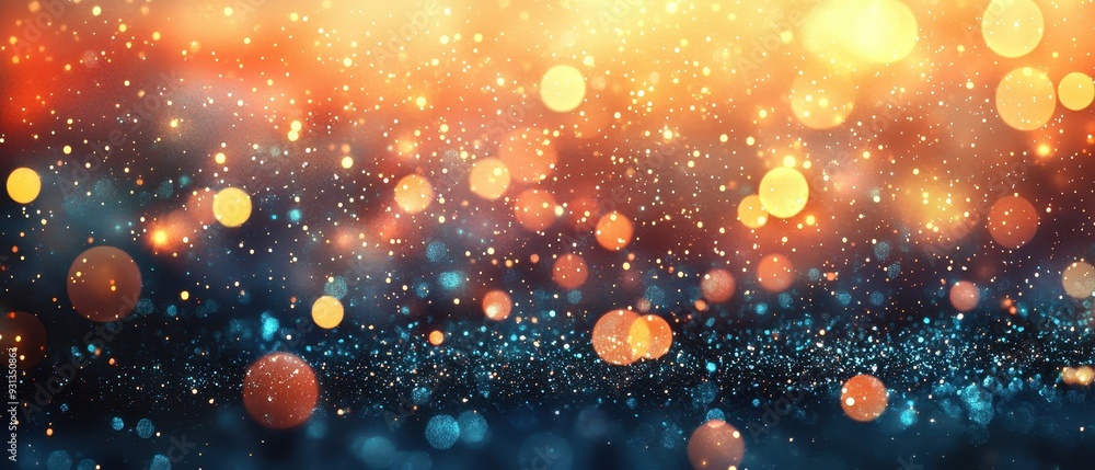 A dreamy, defocused texture with light bokeh A dreamy, defocused texture with light bokeh
