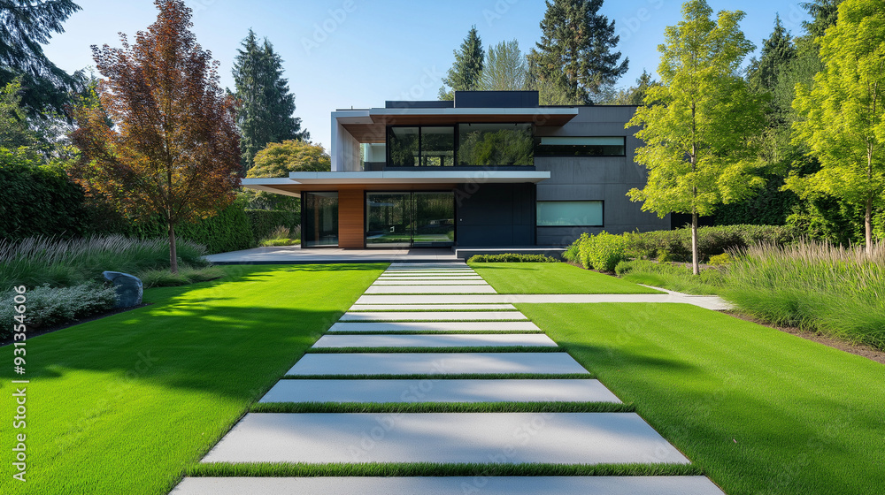 Modern Front Yard Modern Front Yard