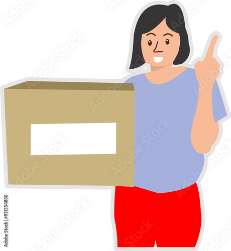 Charity Women Sticker