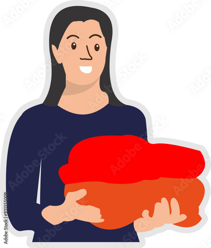 Charity Women Sticker