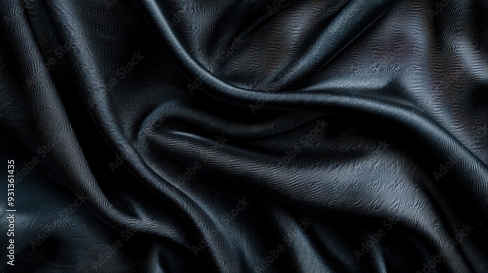 Obraz premium black satin background