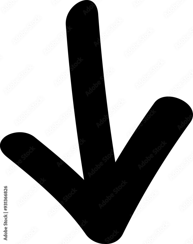 Hand drawn arrow sign. Handdrrawn svg arrows. Isolated direction doodle arrow icon Hand drawn arrow sign. Handdrrawn svg arrows. Isolated direction doodle arrow icon