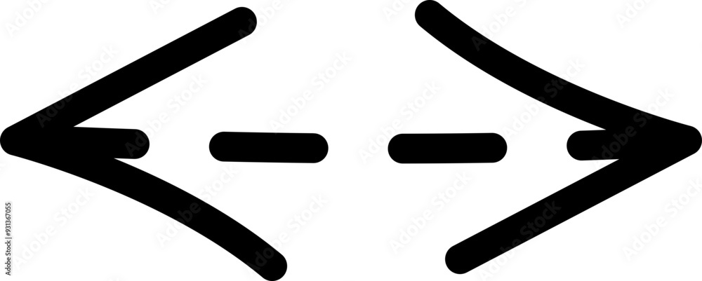 Hand drawn arrow sign. Handdrrawn svg arrows. Isolated direction doodle arrow icon Hand drawn arrow sign. Handdrrawn svg arrows. Isolated direction doodle arrow icon