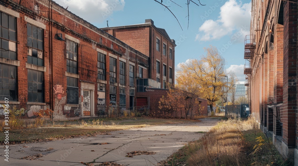 Imagine a contemporary art museum set in a repurposed industrial building.