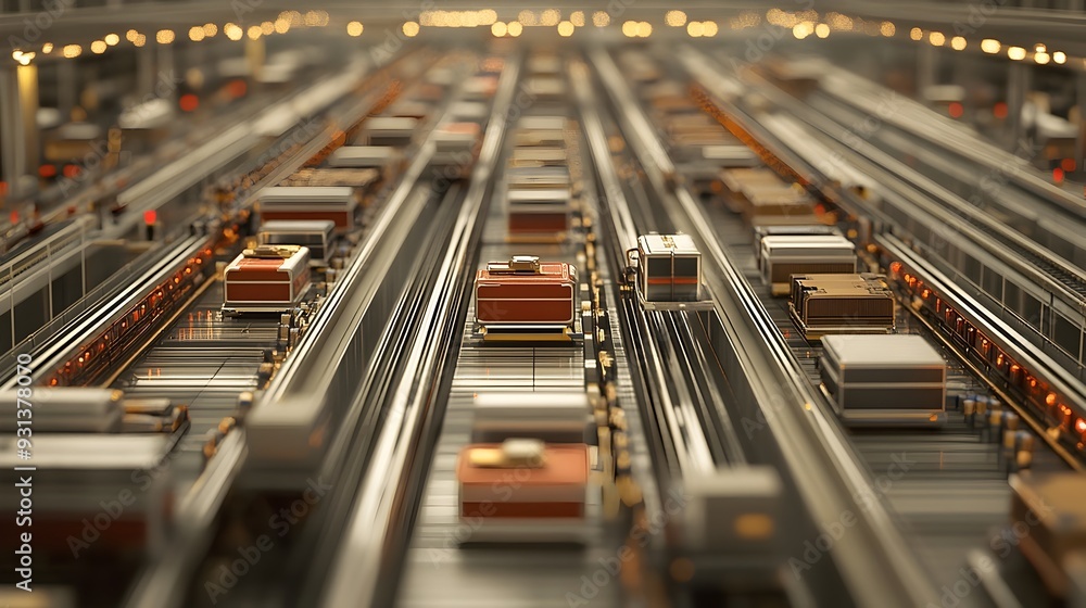 Expansive Baggage Handling System at Airport Terminal Expansive Baggage Handling System at Airport Terminal