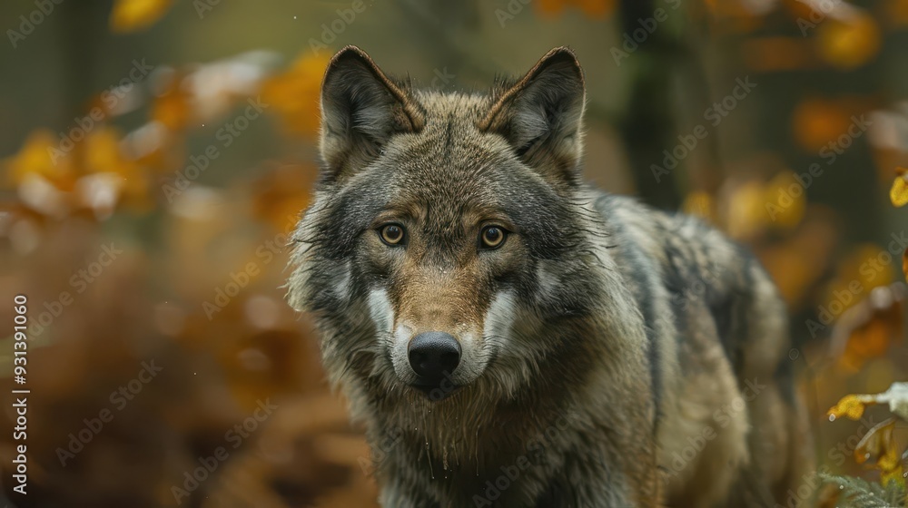 Rewilding project, wolves reintroduced to forest, Rewilding project, wolves reintroduced to forest,