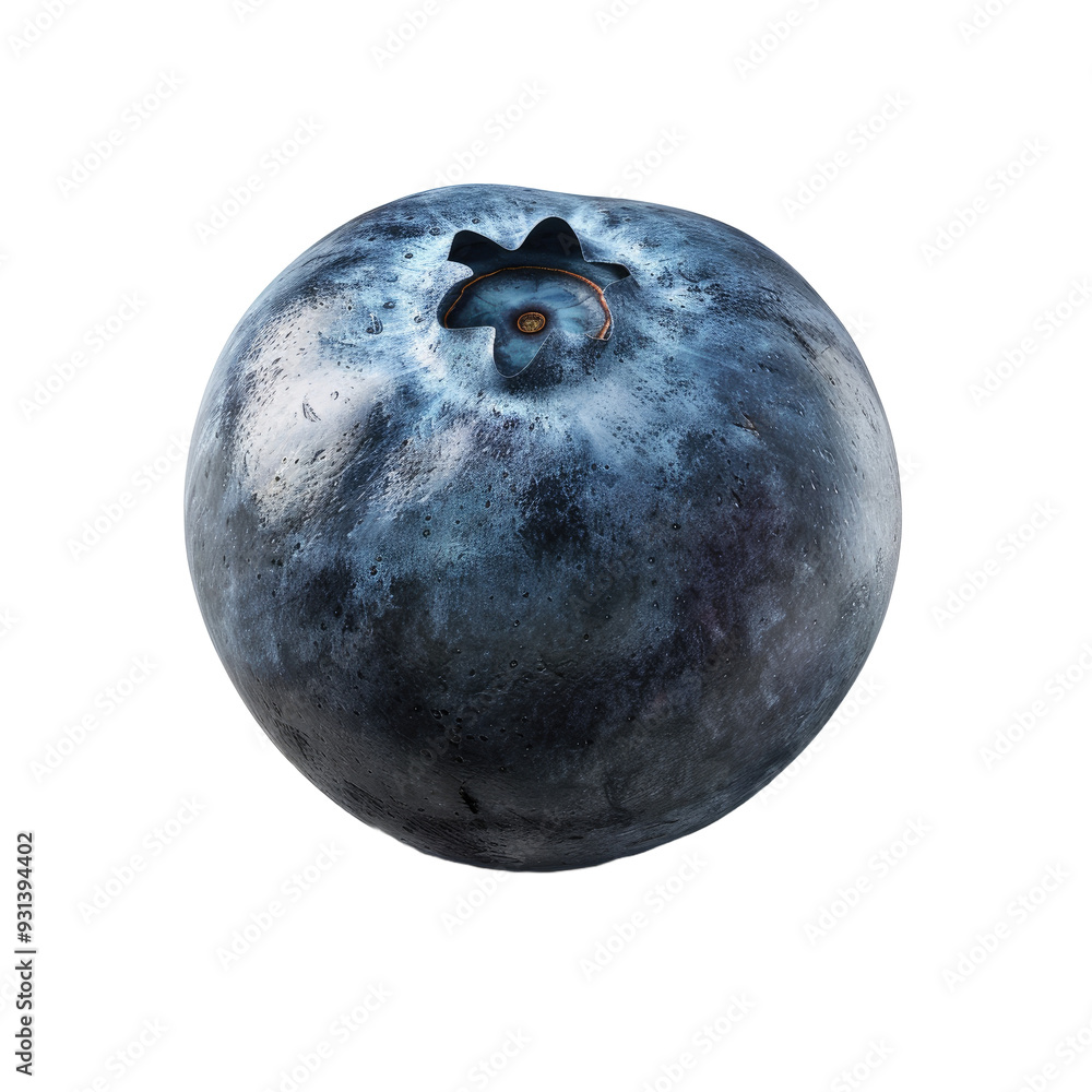 Blueberry berry isolated on white background Blueberry berry isolated on white background