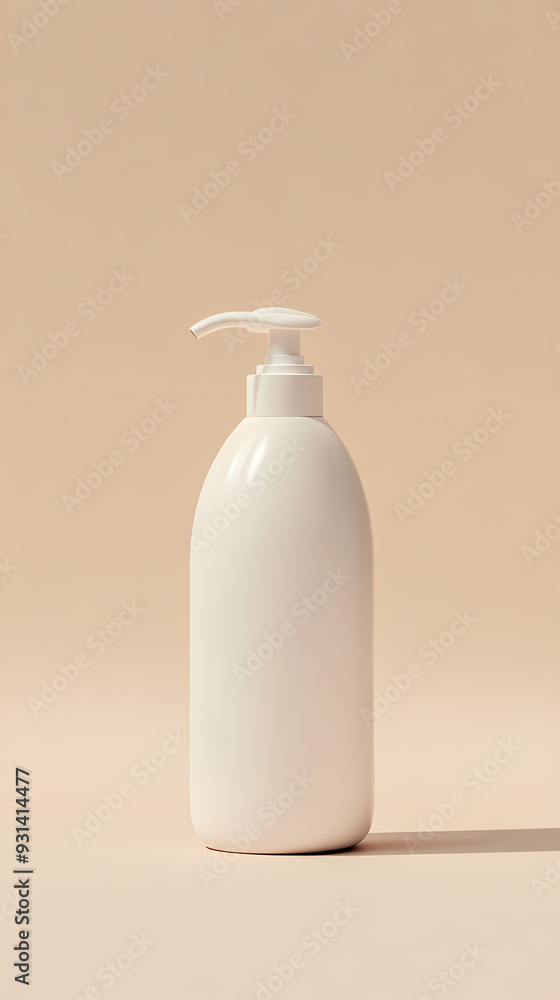 Simple design skin care product bottle Simple design skin care product bottle