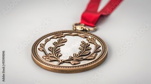 medal in white background