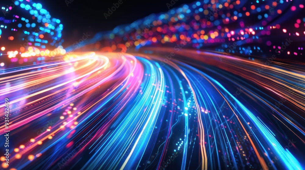 Abstract Light Trails Abstract Light Trails