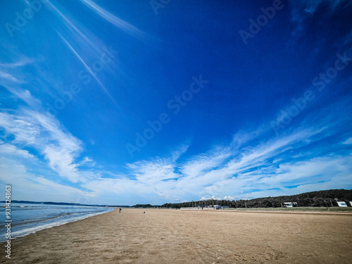 sand dunes and blue sky