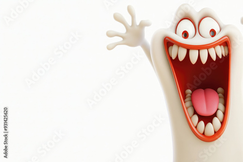 spooky ghost 3d cartoon cute white background copyspace --chaos 40 --ar 3:2 --v 6.1 Job ID: 0df6d15f-b507-4e4f-ac21-ccb7911dc889