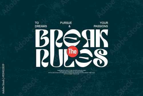 Creative graphic tee design streetwear style editable template aesthetic quotes