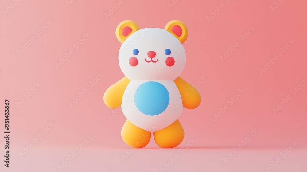 A playful and imaginative logo for a toy brand, with cheerful colors and a fun character icon. A playful and imaginative logo for a toy brand, with cheerful colors and a fun character icon.