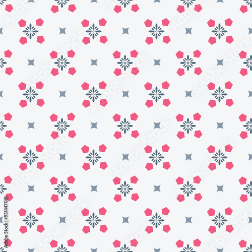 Abstract background texture in geometric ornamental style. Seamless design. Vector illustration.