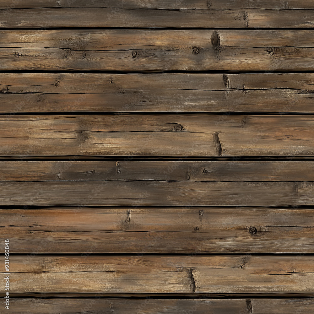 Naklejka premium Wood planks texture seamless pattern endless
