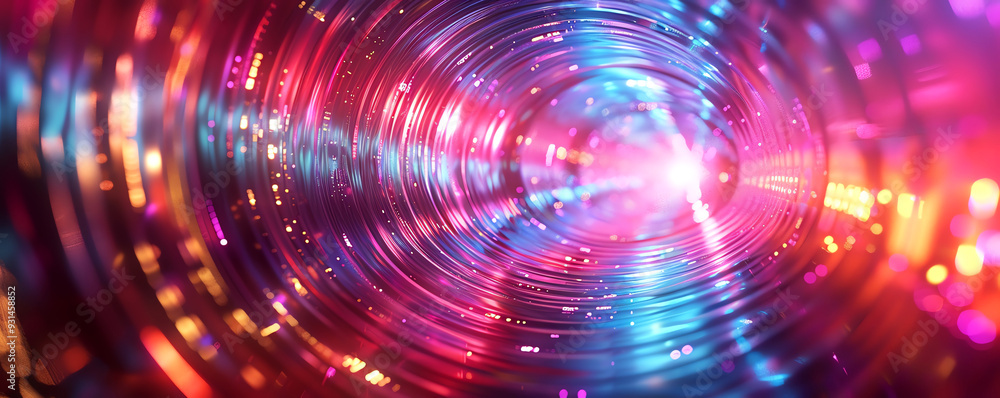 Create a seamless looping animation of a glowing pink and blue vortex tunnel Create a seamless looping animation of a glowing pink and blue vortex tunnel