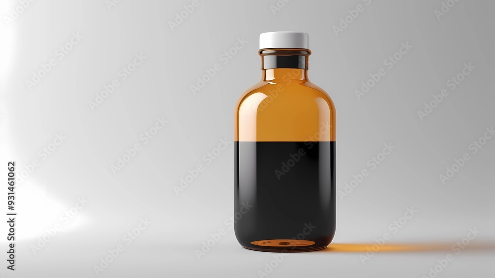 bottle on white bottle on white