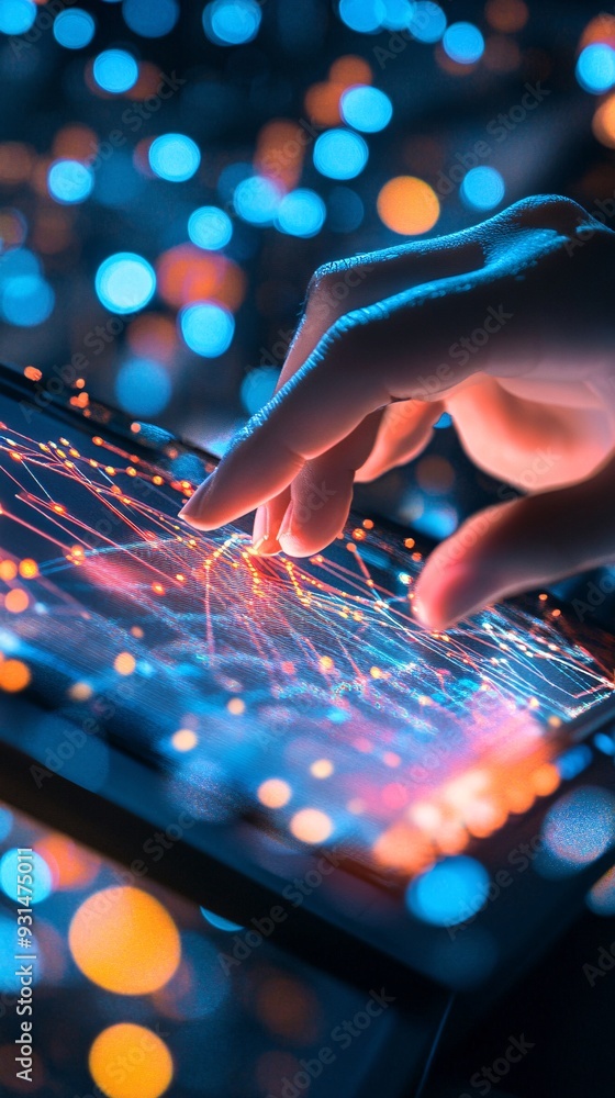 A financial quantitative analyst reviewing complex algorithms and formulas on a digital tablet, surrounded by light solid colors A financial quantitative analyst reviewing complex algorithms and formulas on a digital tablet, surrounded by light solid colors