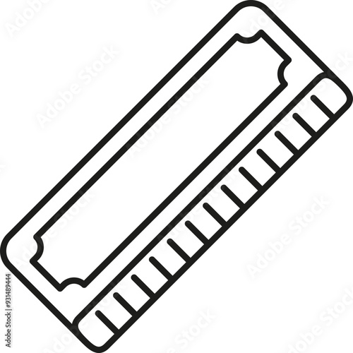 Accordion icon. Musical instrument symbol.