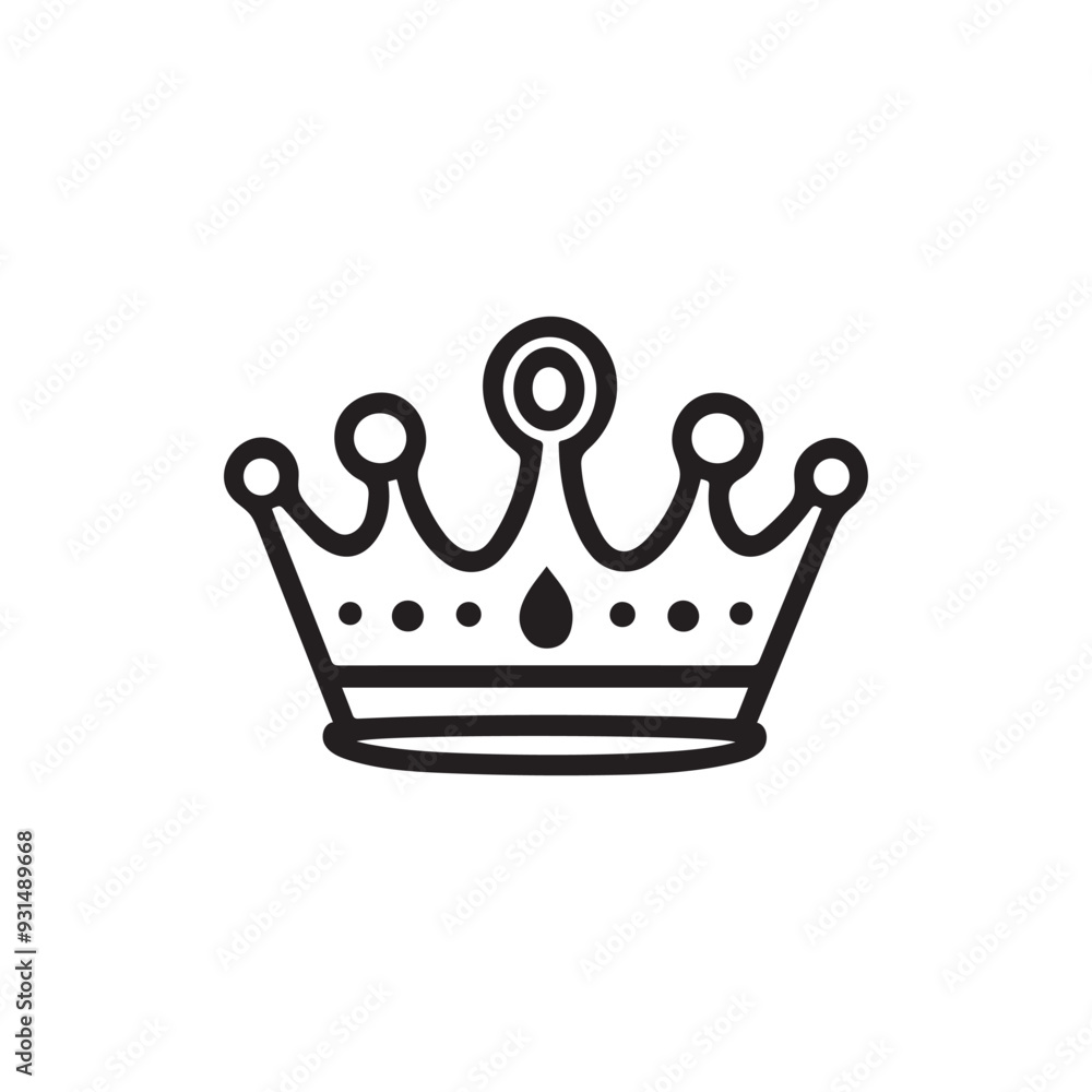 Crown king black icon. gold royalty collection design. Crown king black icon. gold royalty collection design.
