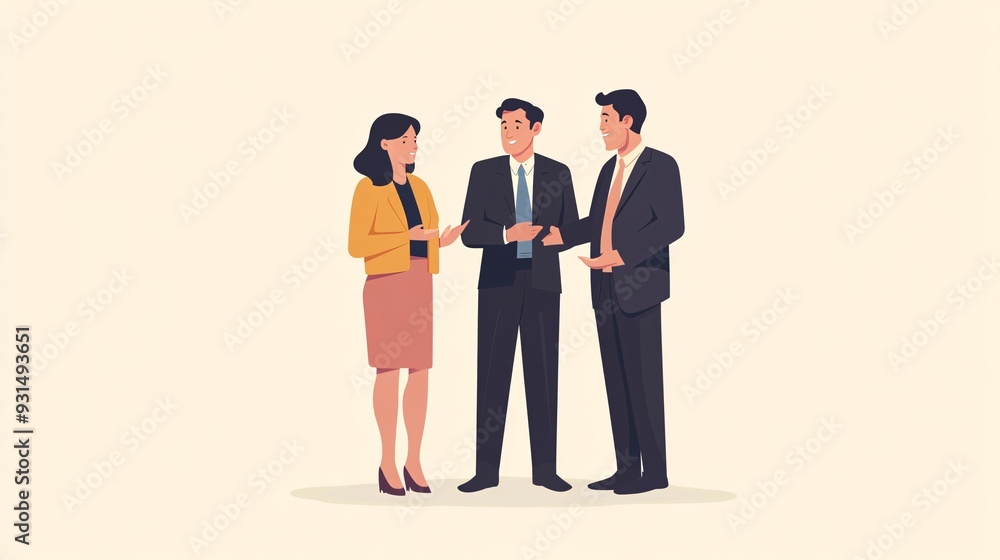 A professional funeral director discussing arrangements with a couple, showcasing empathy and support, with a light solid color background A professional funeral director discussing arrangements with a couple, showcasing empathy and support, with a light solid color background