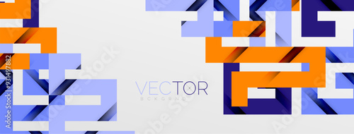 Color bend lines with shadow texture effect. Vector Illustration For Wallpaper, Banner, Background, Card, Book Illustration, landing page