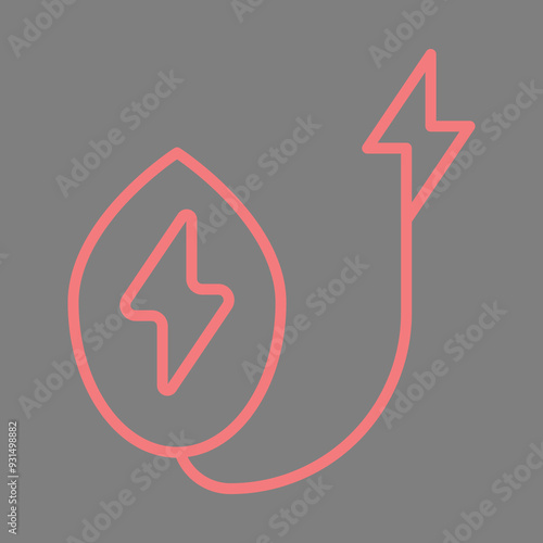 Hydropower icon Design