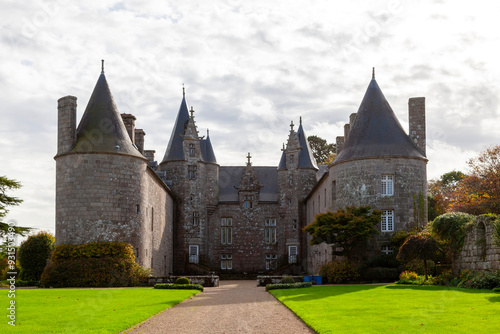 The Kergrist Castle in Ploubezre