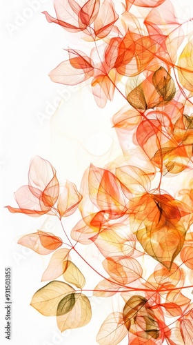 Delicate Autumn Leaves