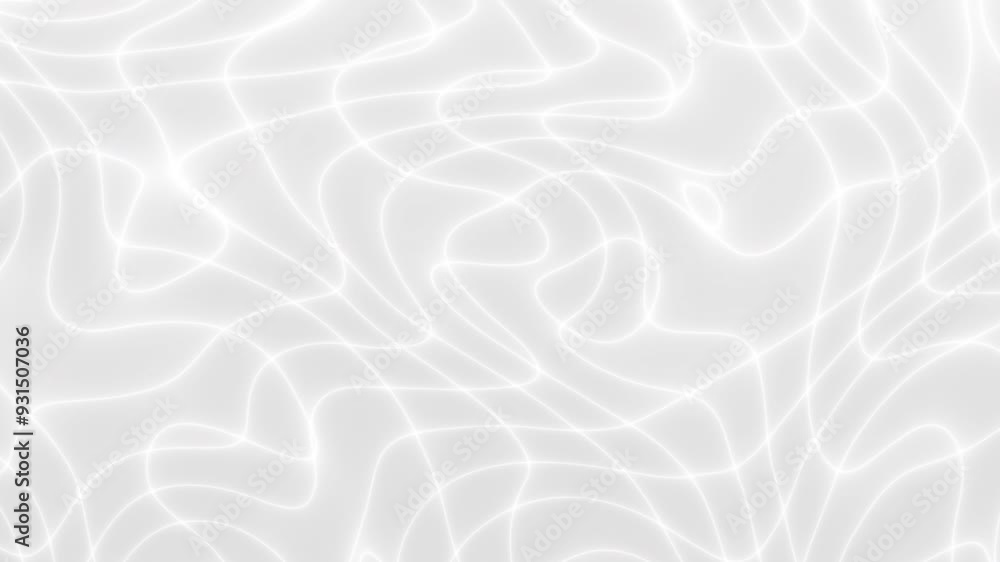 Abstract gray white motion background. Beautiful slow wavy lines. Video animation 4k 3840x2160 Abstract gray white motion background. Beautiful slow wavy lines. Video animation 4k 3840x2160