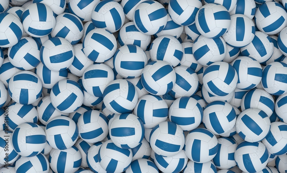 background completely filled with volleyballs background completely filled with volleyballs