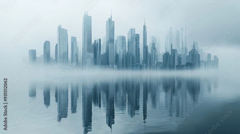 Futuristic cityscape Futuristic cityscape