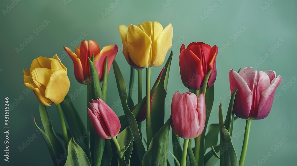 Obraz premium Seamless floral background 