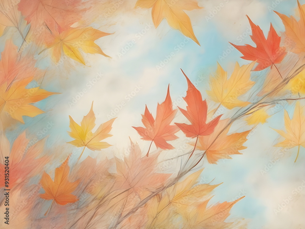 autumn leaves background autumn leaves background