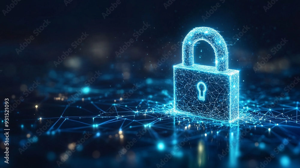 illustration of digital padlock
illustration of digital padlock