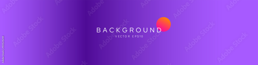 Obraz premium Smooth purple gradient background vector design banner