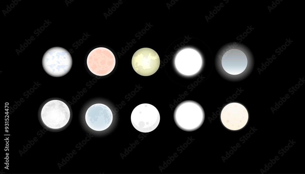 Moon light set Moon light set